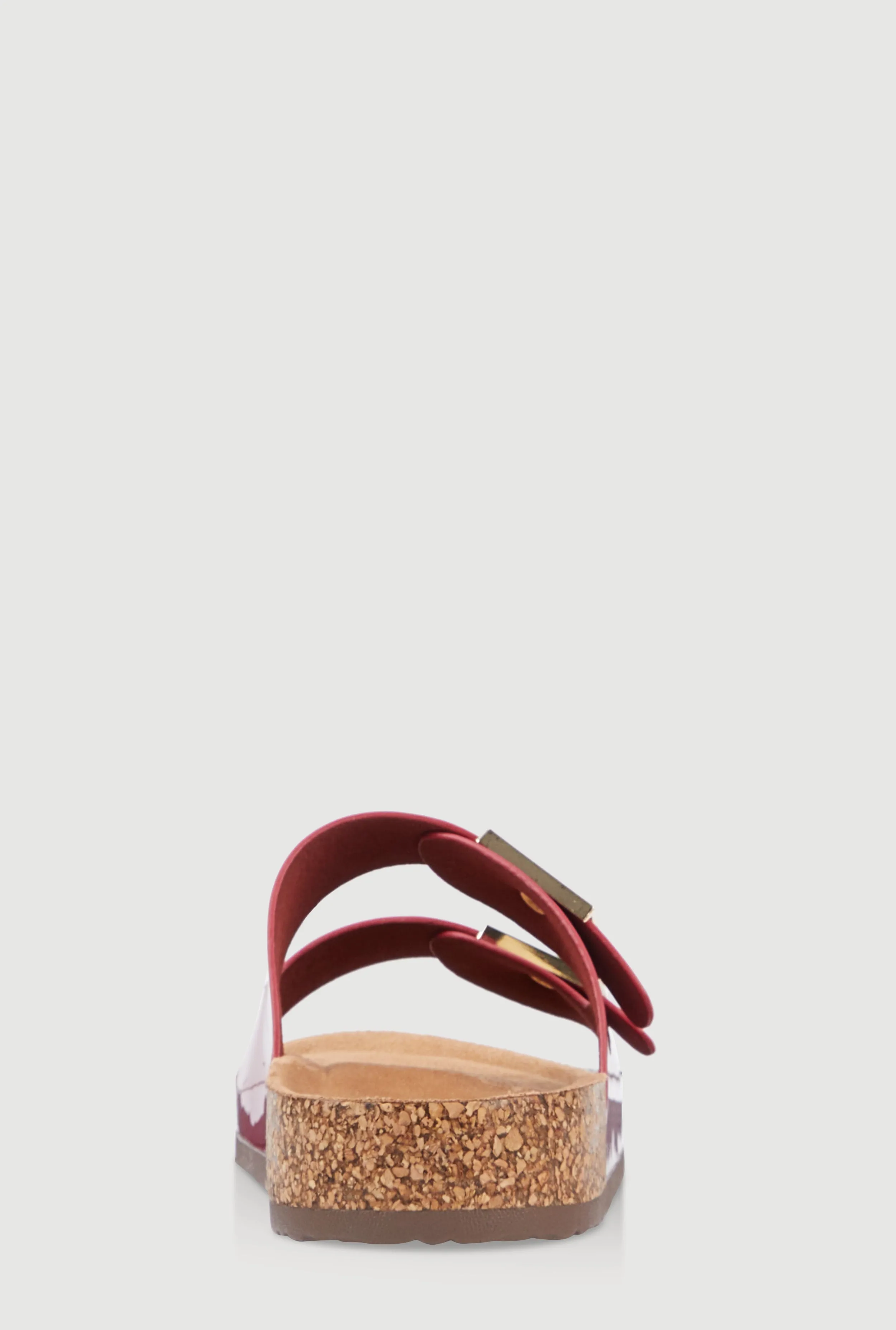 Double Geometric Band Footbed Sandals sold by Rainbow product image thumbnail 3