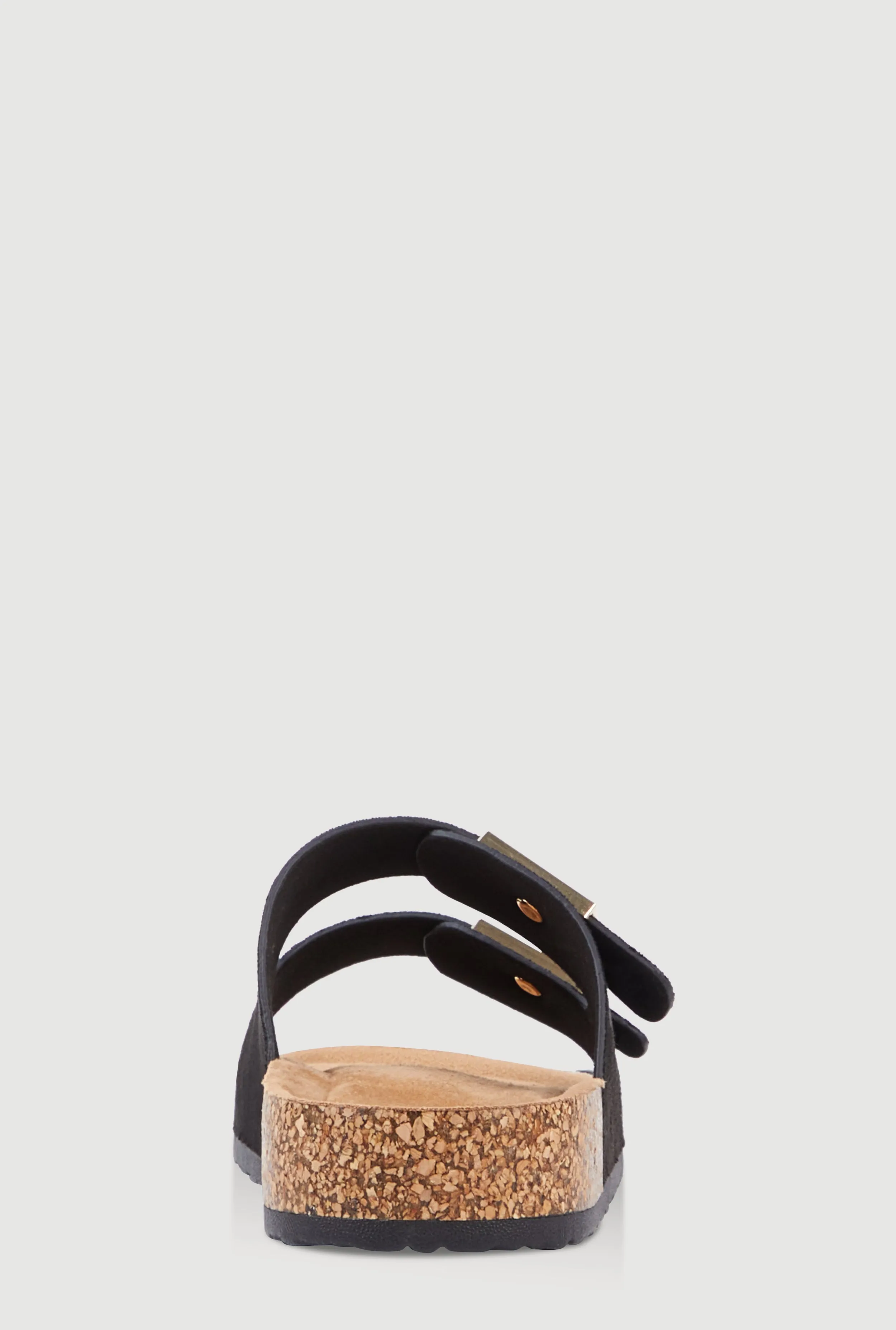 Double Geometric Band Footbed Sandals sold by Rainbow product image thumbnail 3