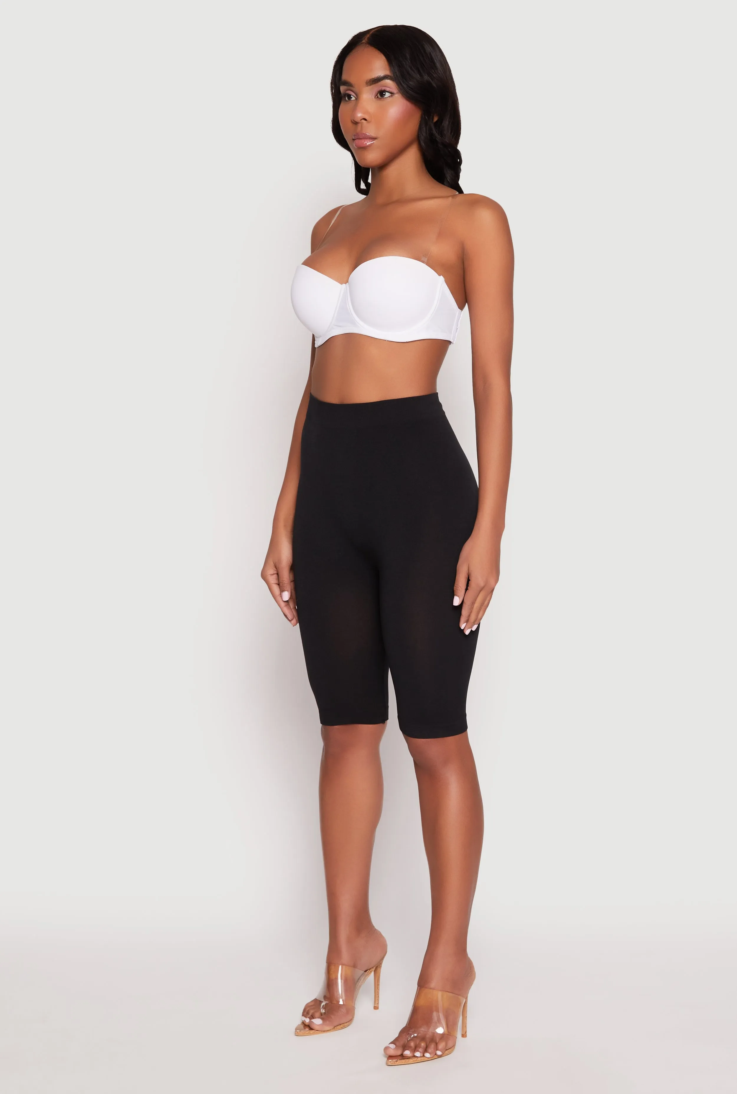 Clear Back Strap Balconette Bra | Convertible to Strapless sold by Rainbow product image thumbnail 3