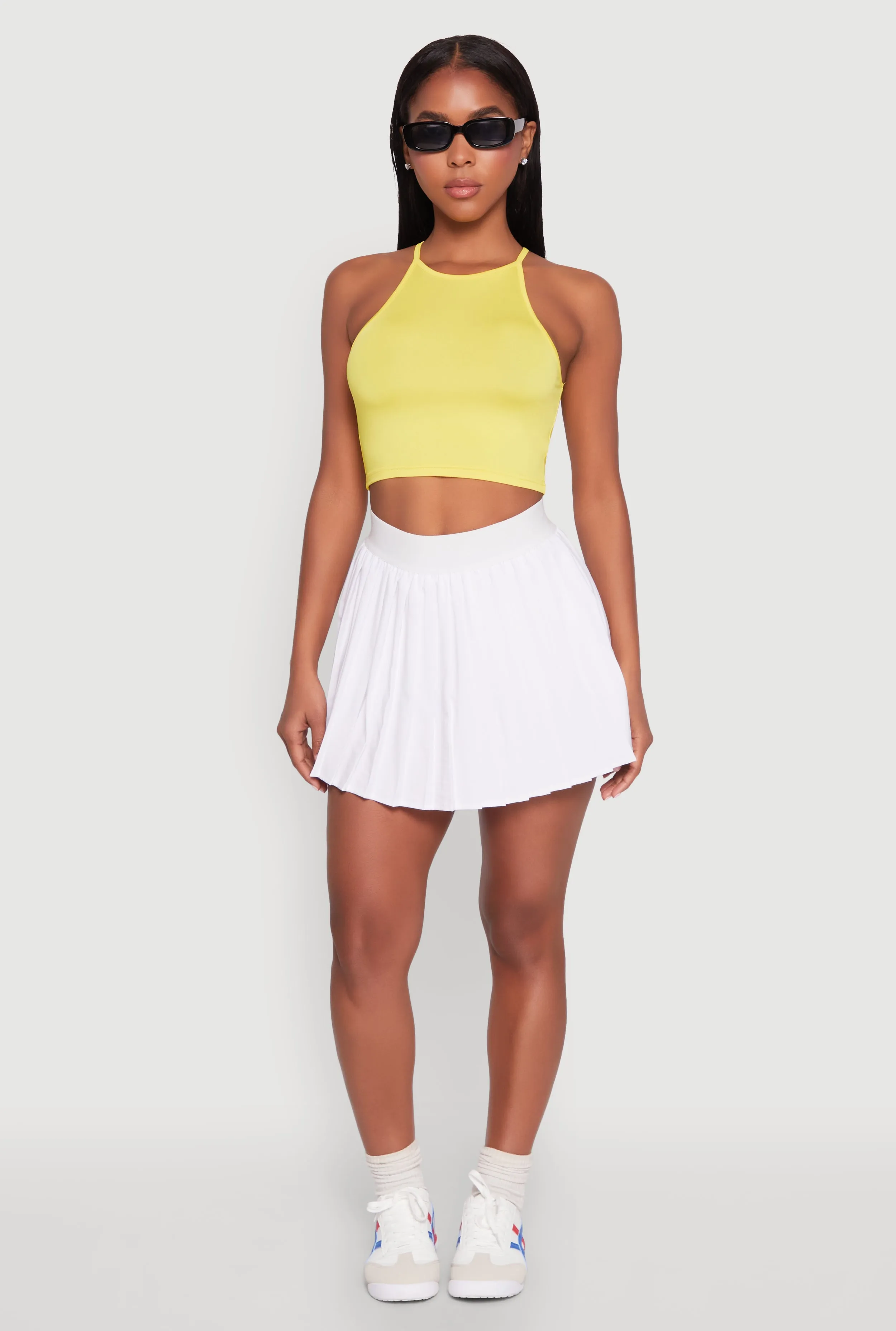 Mini Pleated Skort sold by Rainbow