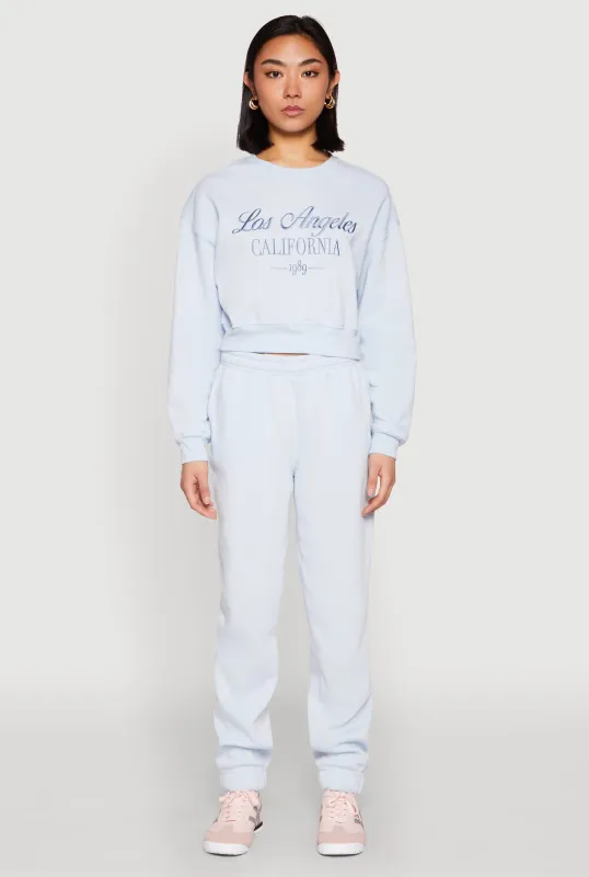 Fold Over Waistband Joggers sold by Rainbow