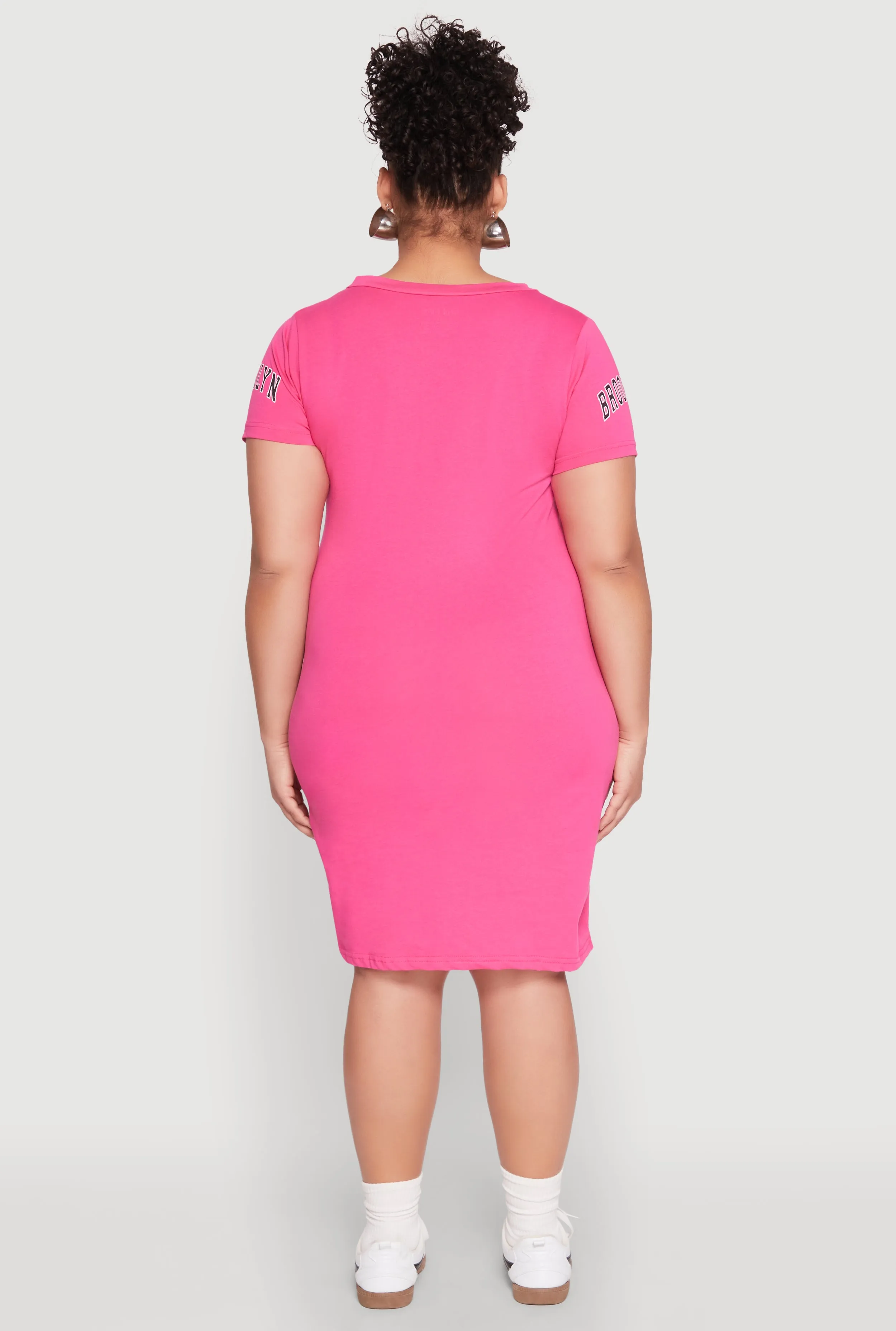 Plus Size Brooklyn New York Graphic Dress sold by Rainbow product image thumbnail 5