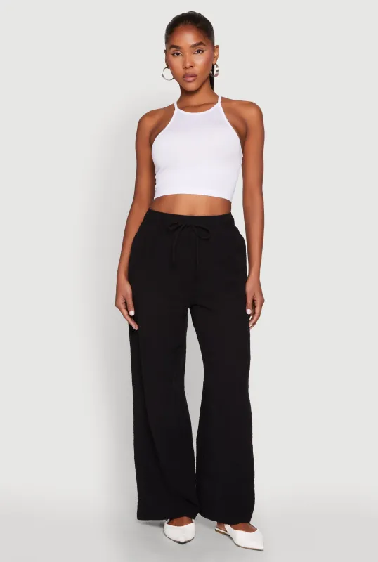 Daisy High Neck Cropped Tank Top sold by Rainbow