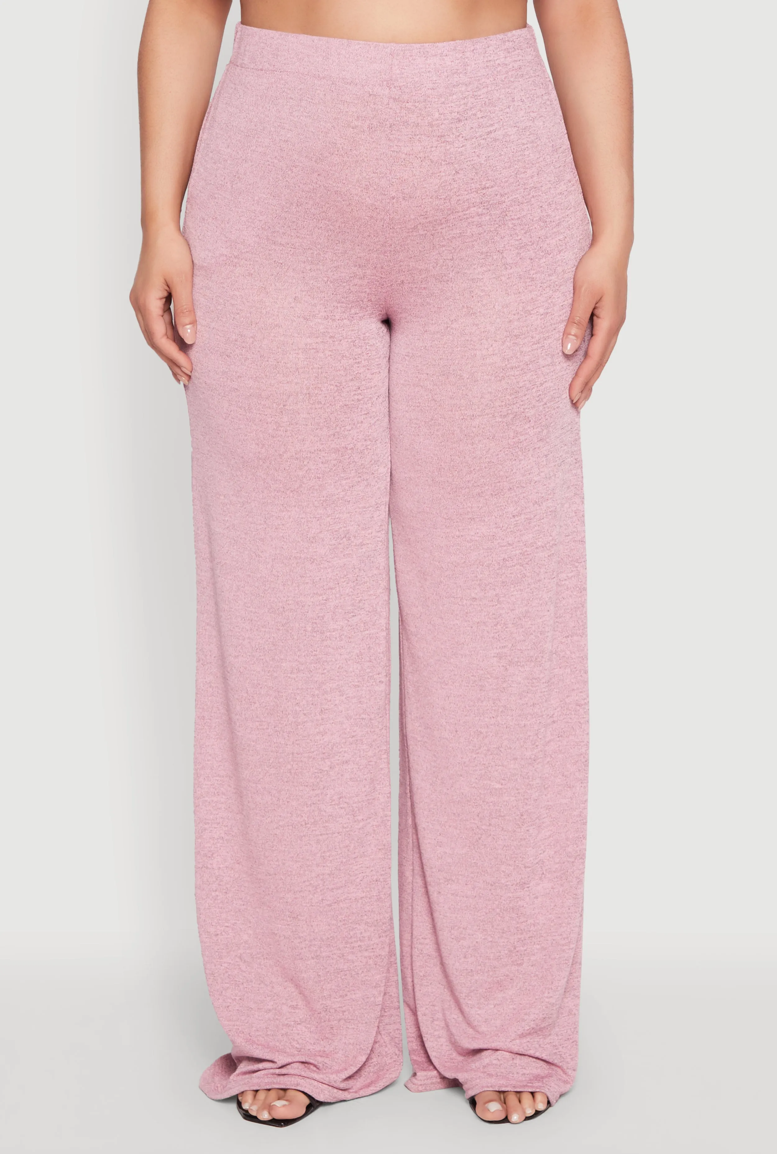 Plus Size Daisy High Waisted Wide Leg Pants sold by Rainbow product image thumbnail 3