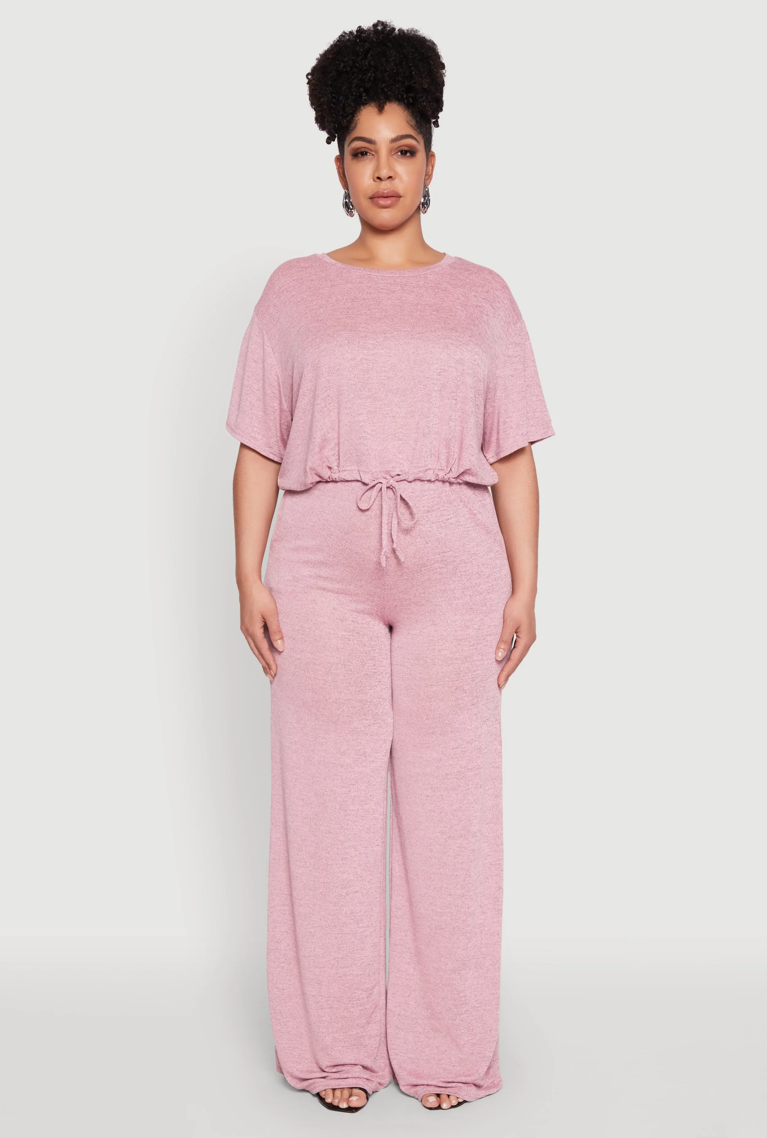 Plus Size Daisy High Waisted Wide Leg Pants sold by Rainbow product image thumbnail 2