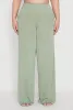 Plus Size Daisy High Waisted Wide Leg Pants sold by Rainbow
