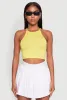 Daisy High Neck Cropped Tank Top sold by Rainbow