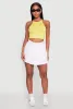 Daisy High Neck Cropped Tank Top sold by Rainbow