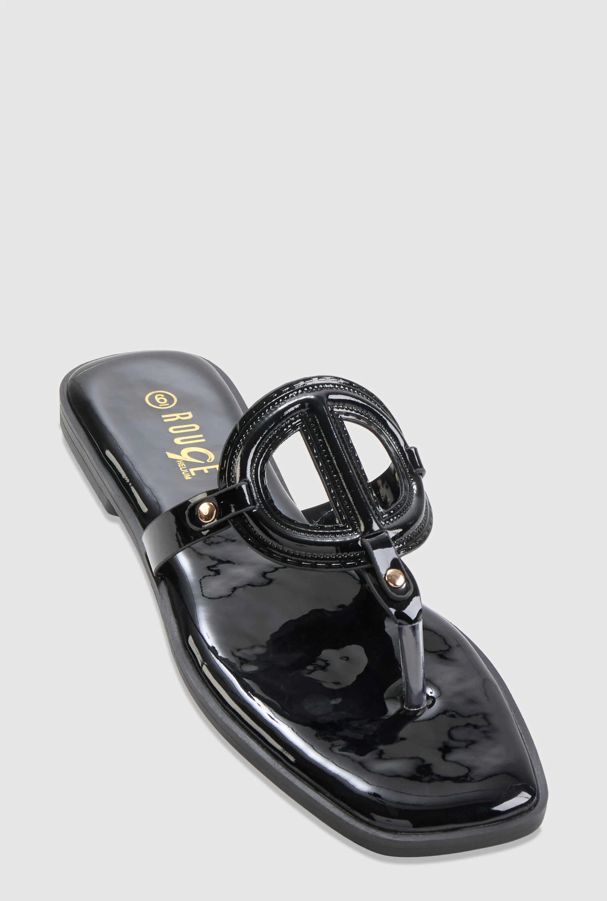 Cut Out Band Thong Sandals sold by Rainbow