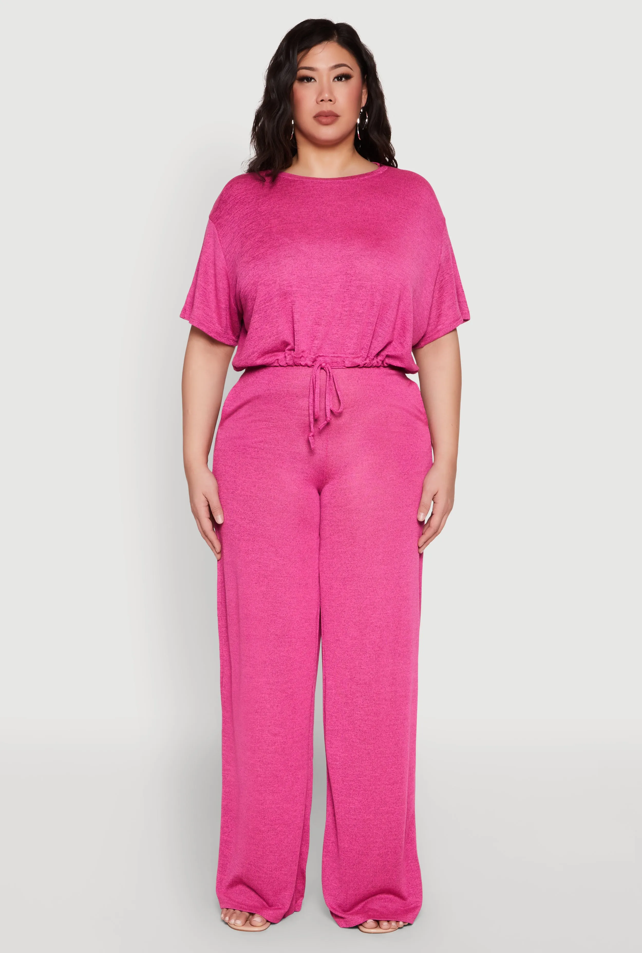 Plus Size Daisy High Waisted Wide Leg Pants sold by Rainbow product image thumbnail 2