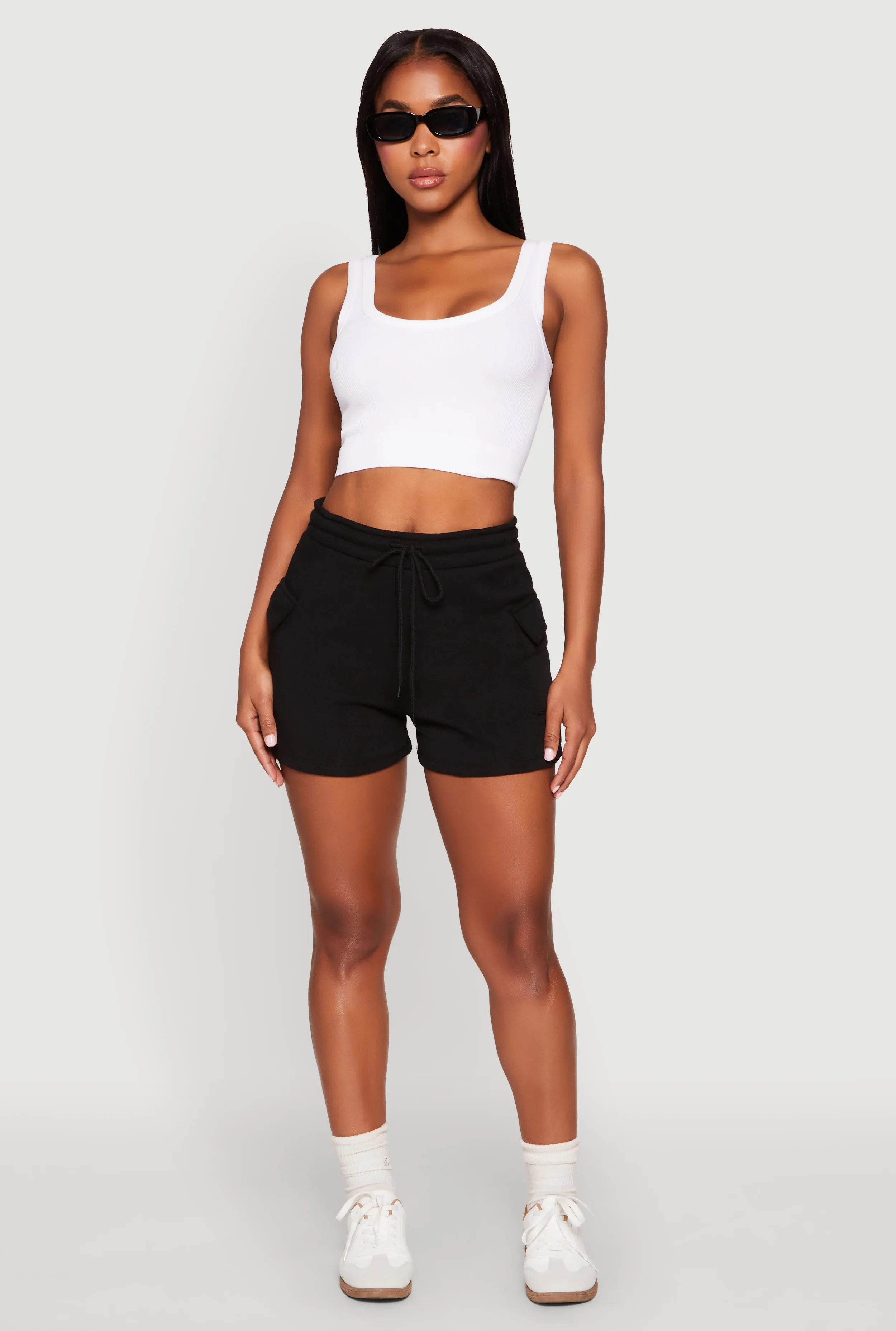 Drawstring Cargo Sweatshorts sold by Rainbow product image thumbnail 2