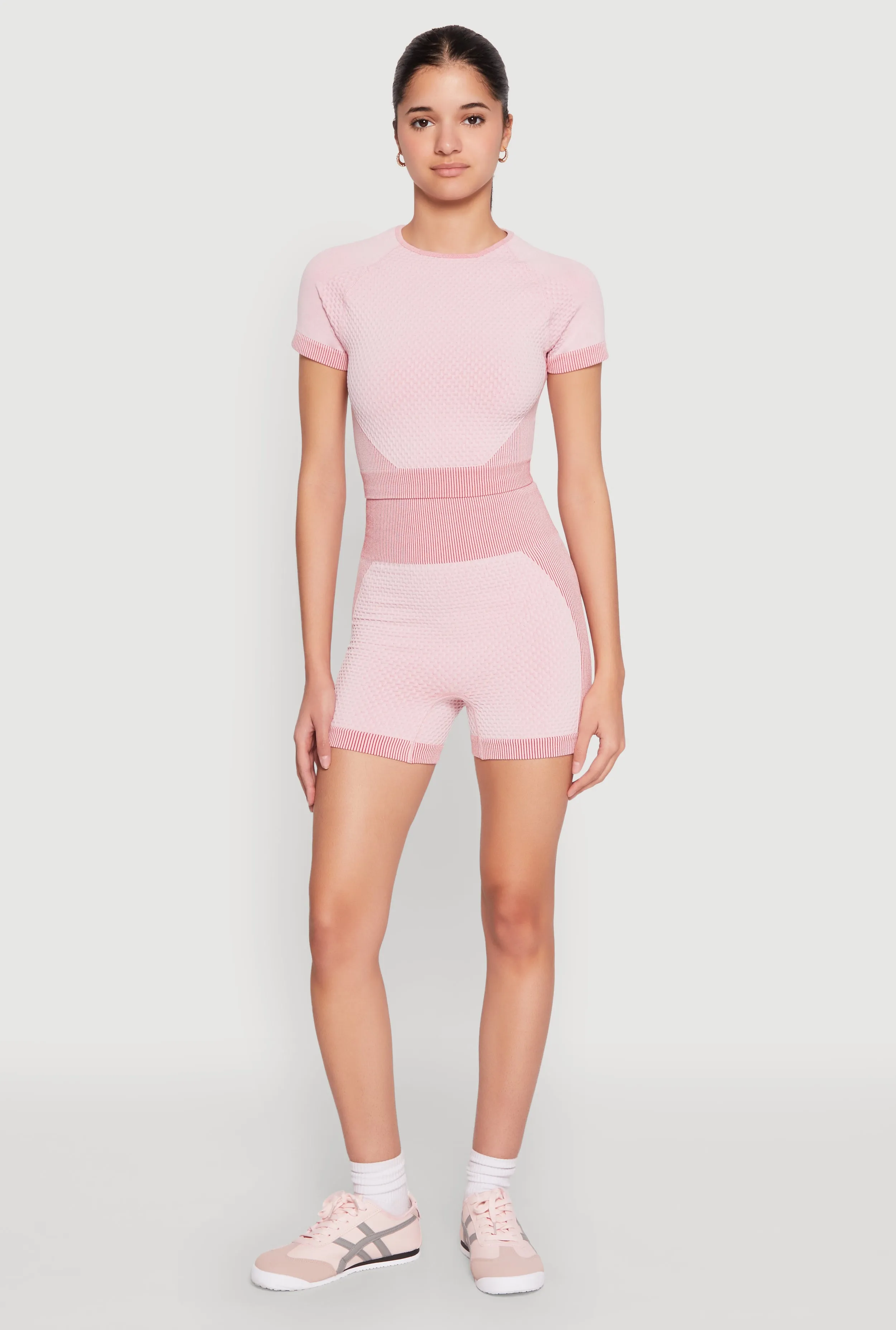 Seamless Two Tone Crop Top sold by Rainbow product image thumbnail 3