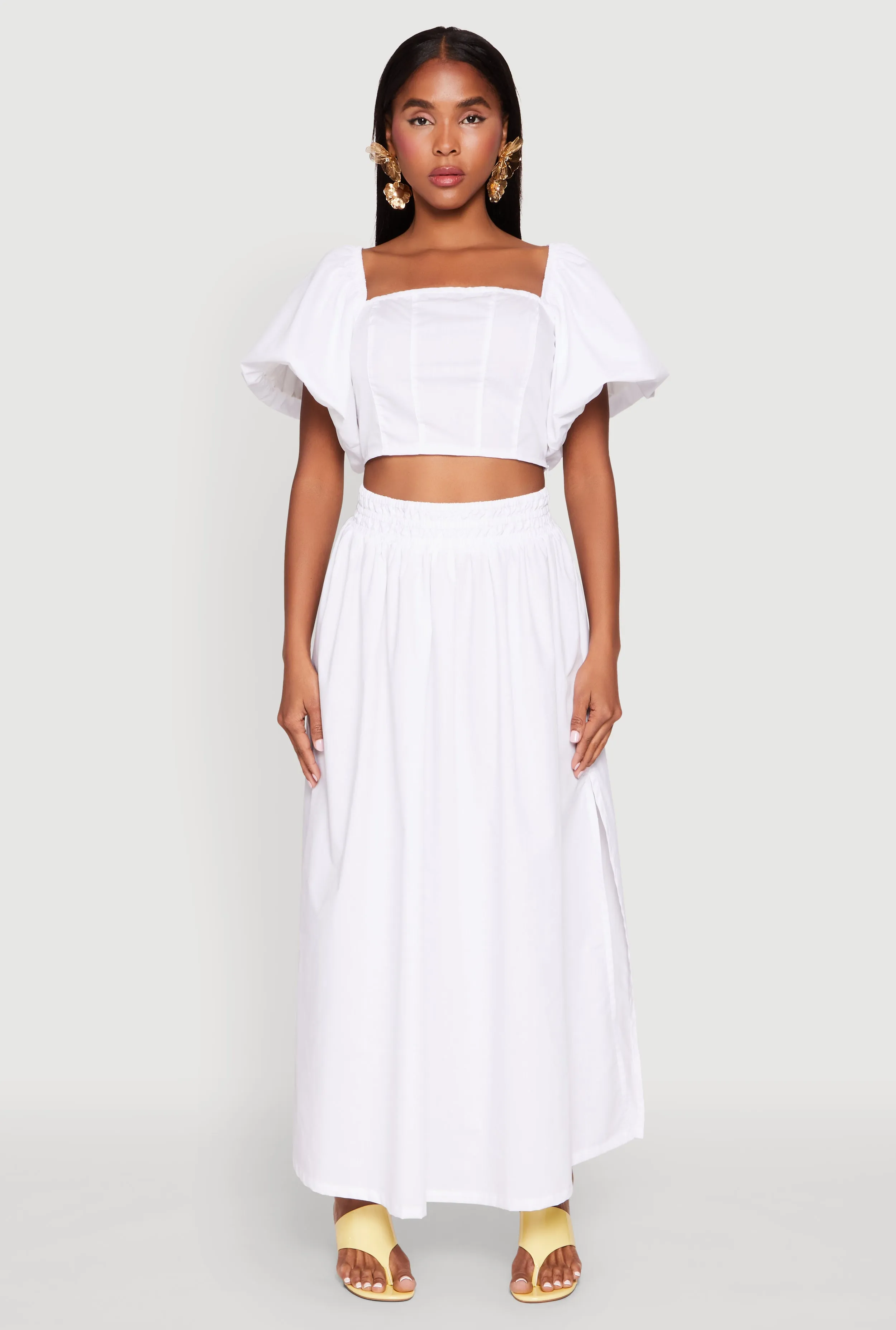 Poplin Maxi Skirt sold by Rainbow product image thumbnail 2
