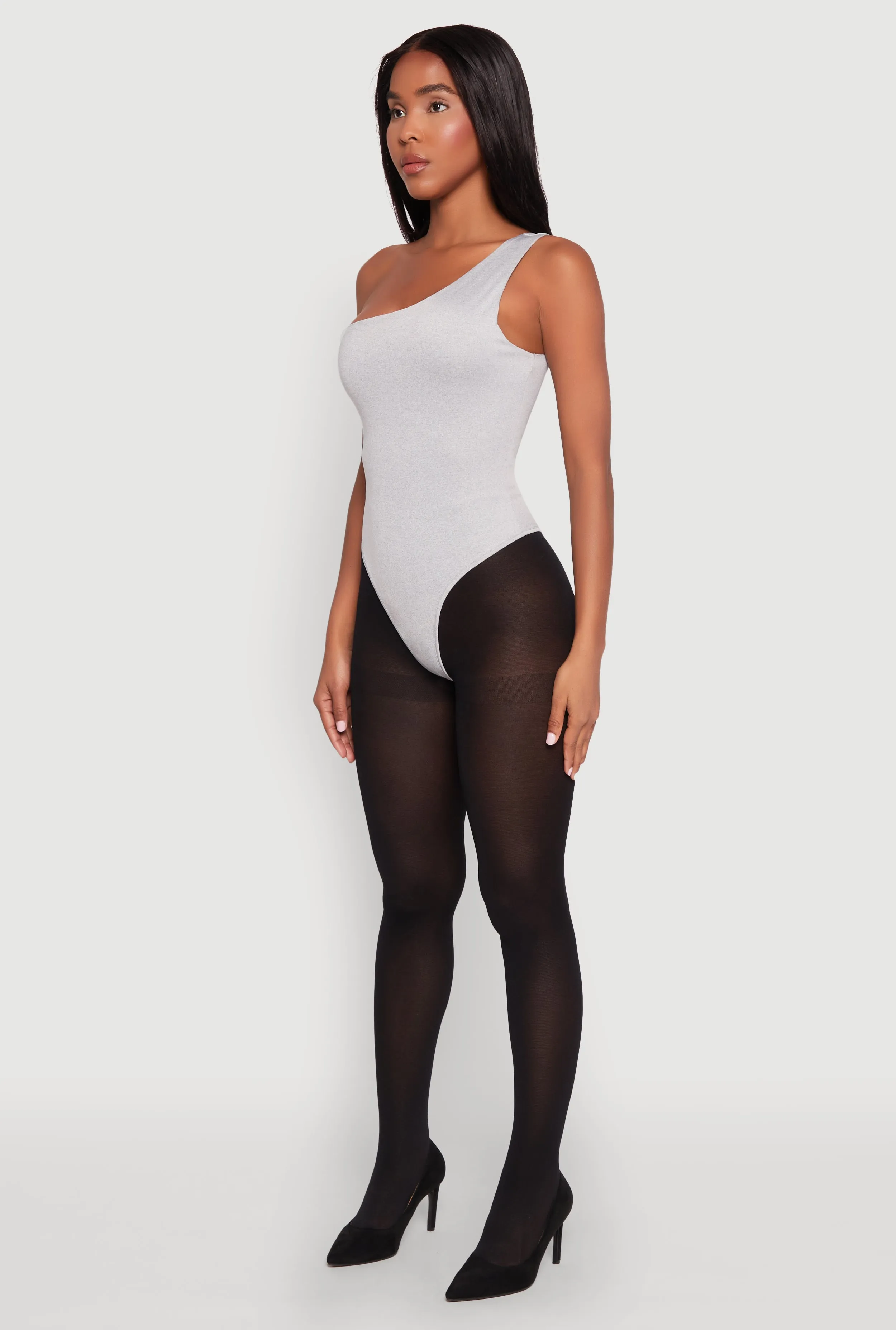 Daisy Sleeveless One Shoulder Bodysuit sold by Rainbow product image thumbnail 5