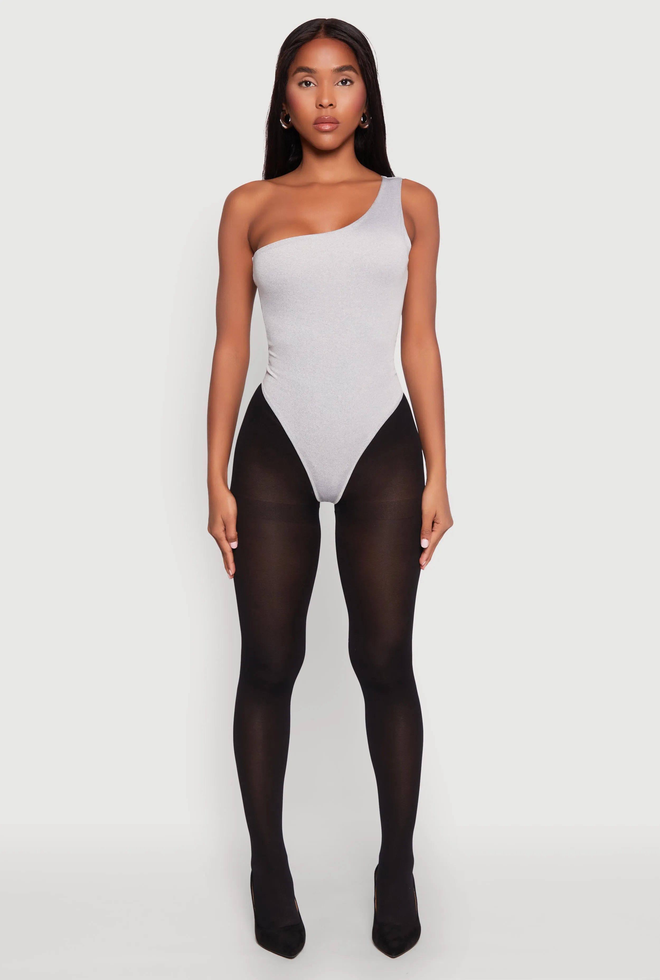 Daisy Sleeveless One Shoulder Bodysuit sold by Rainbow product image thumbnail 3