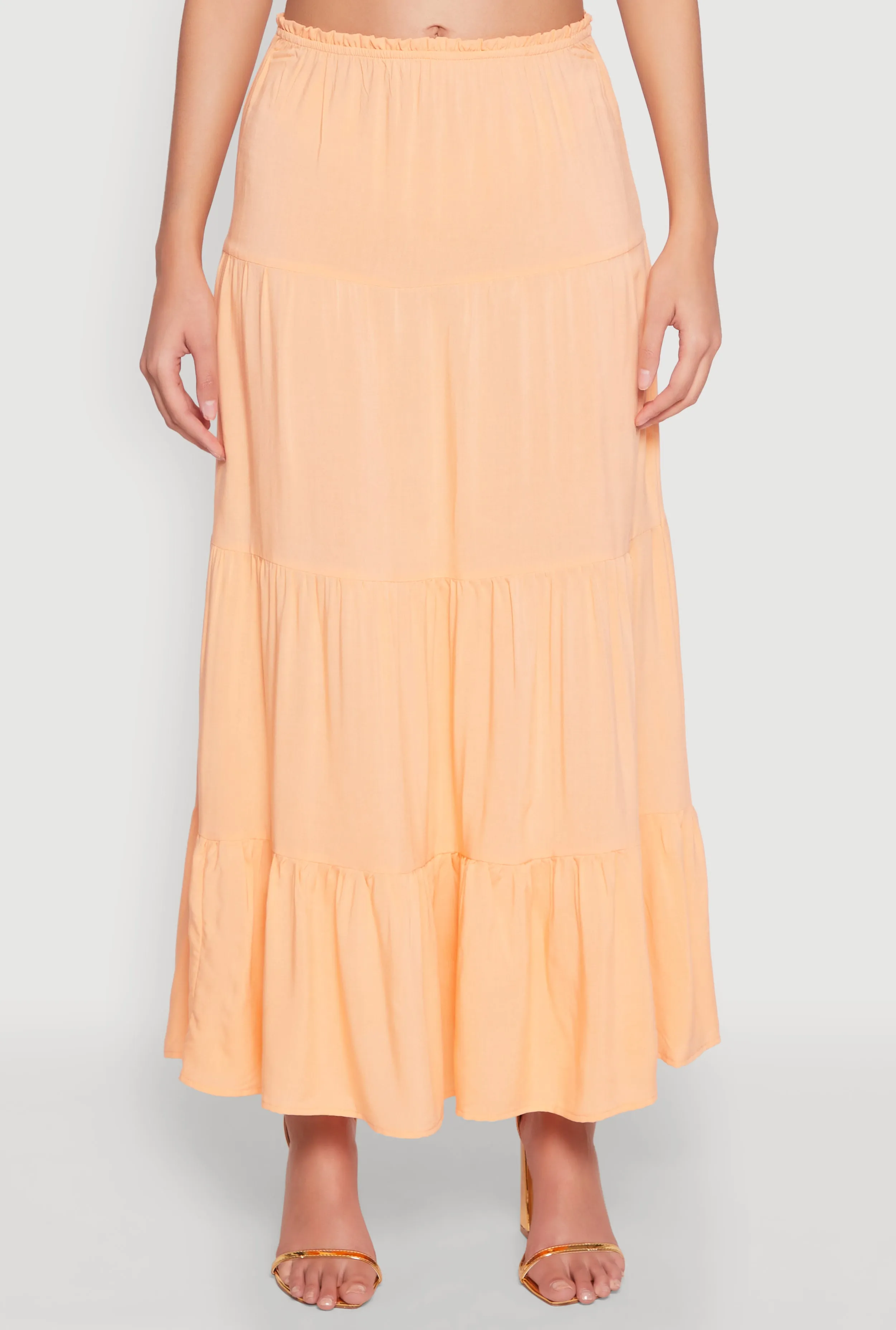 Almost Famous High Waist Tiered Skirt sold by Rainbow product image thumbnail 3