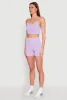 Seamless Ribbed Knit Sports Bra sold by Rainbow