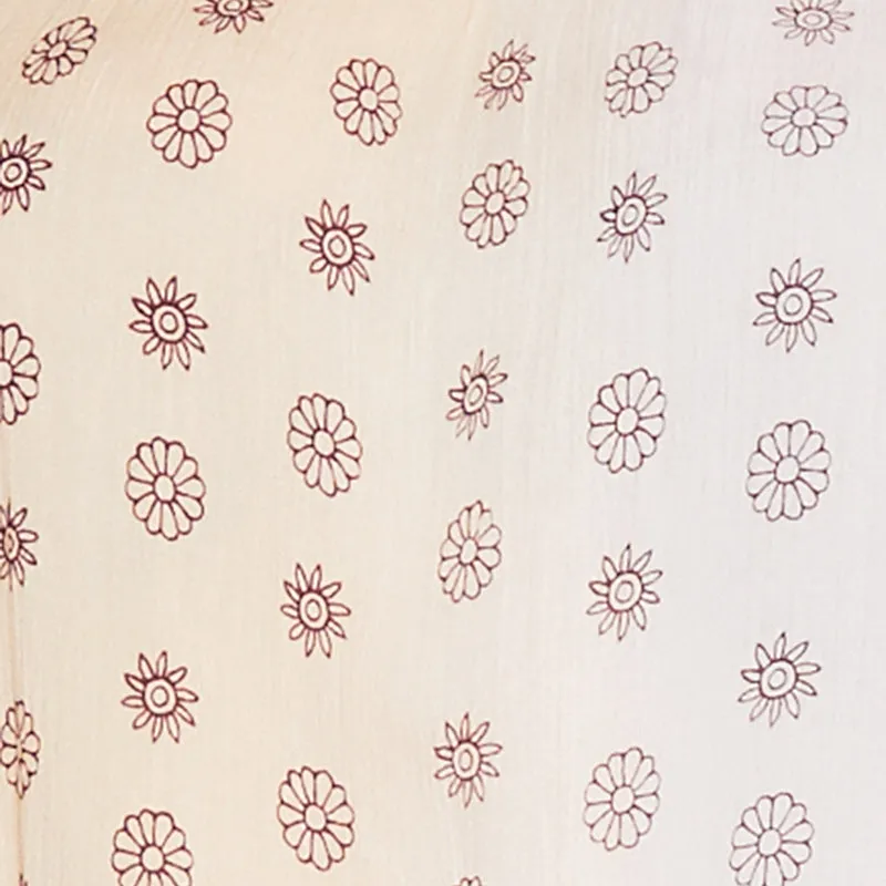 Plus Size Ombre Flower Print Blouse sold by Rainbow product image thumbnail 4