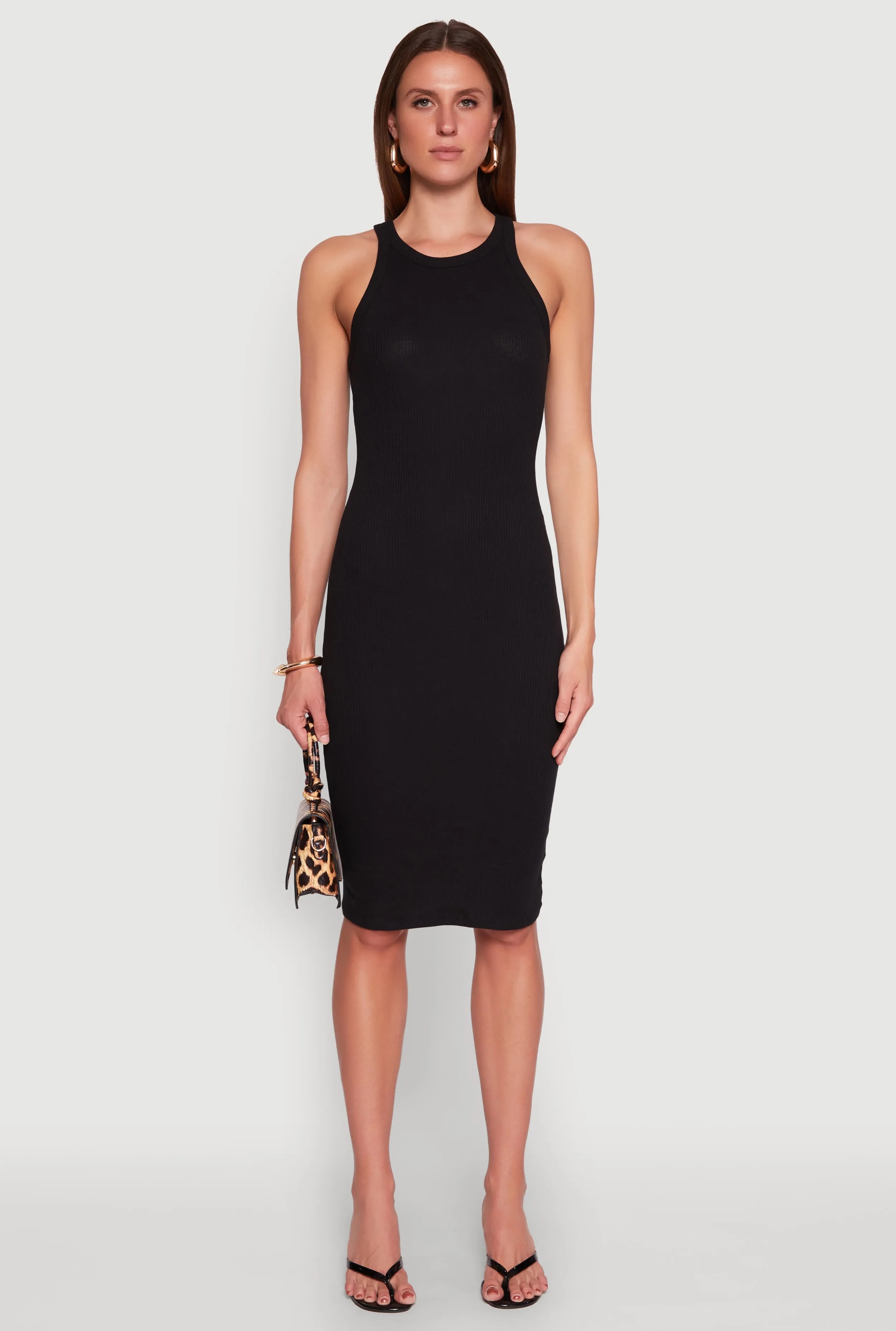 Racerback Midi Tank Dress sold by Rainbow