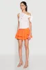 Crepe Knit Mini Tiered Skort sold by Rainbow