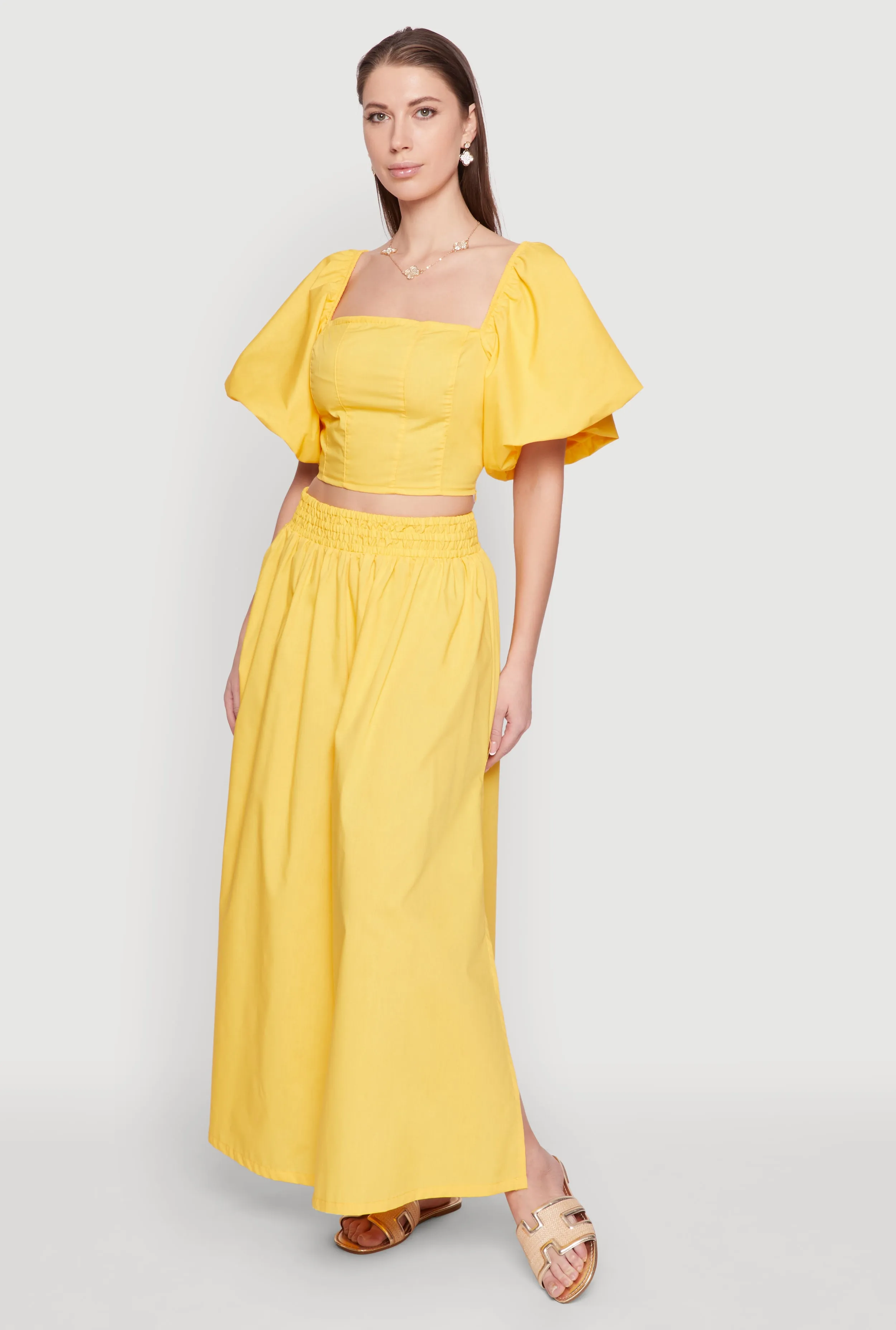 Poplin Maxi Skirt sold by Rainbow product image thumbnail 2