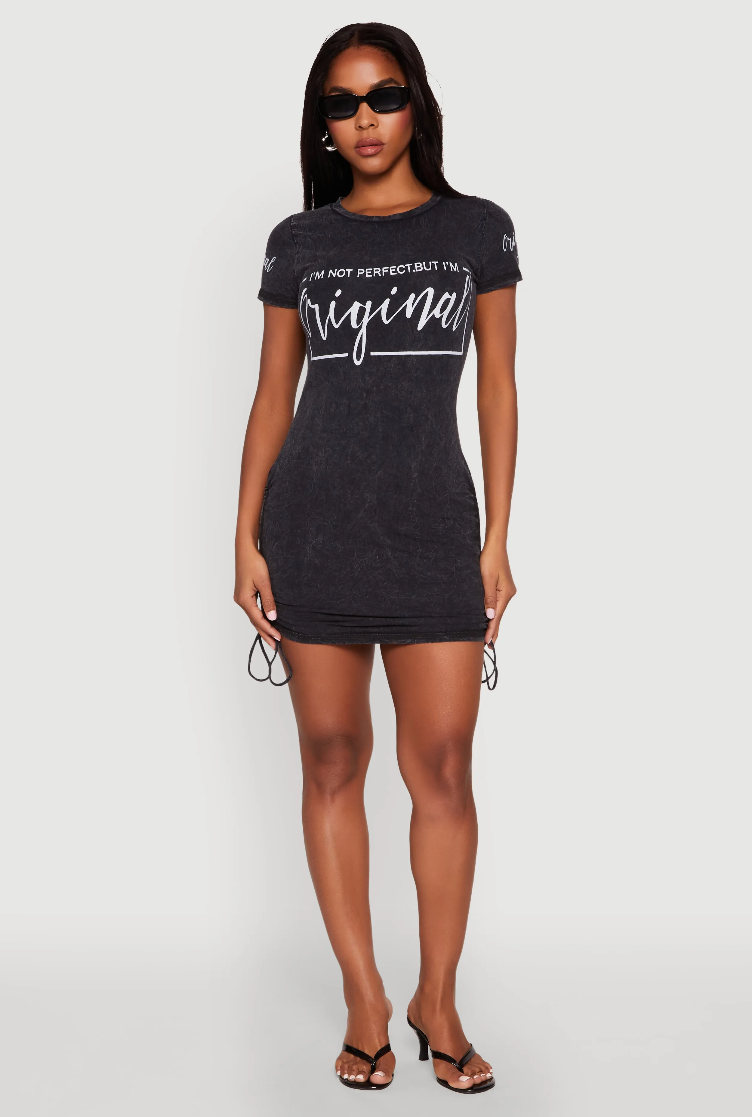 Mineral Wash Original Graphic Print Dress sold by Rainbow product image thumbnail 2