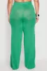 Plus Size Daisy High Waisted Wide Leg Pants sold by Rainbow
