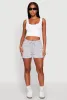 Drawstring Cargo Sweatshorts sold by Rainbow