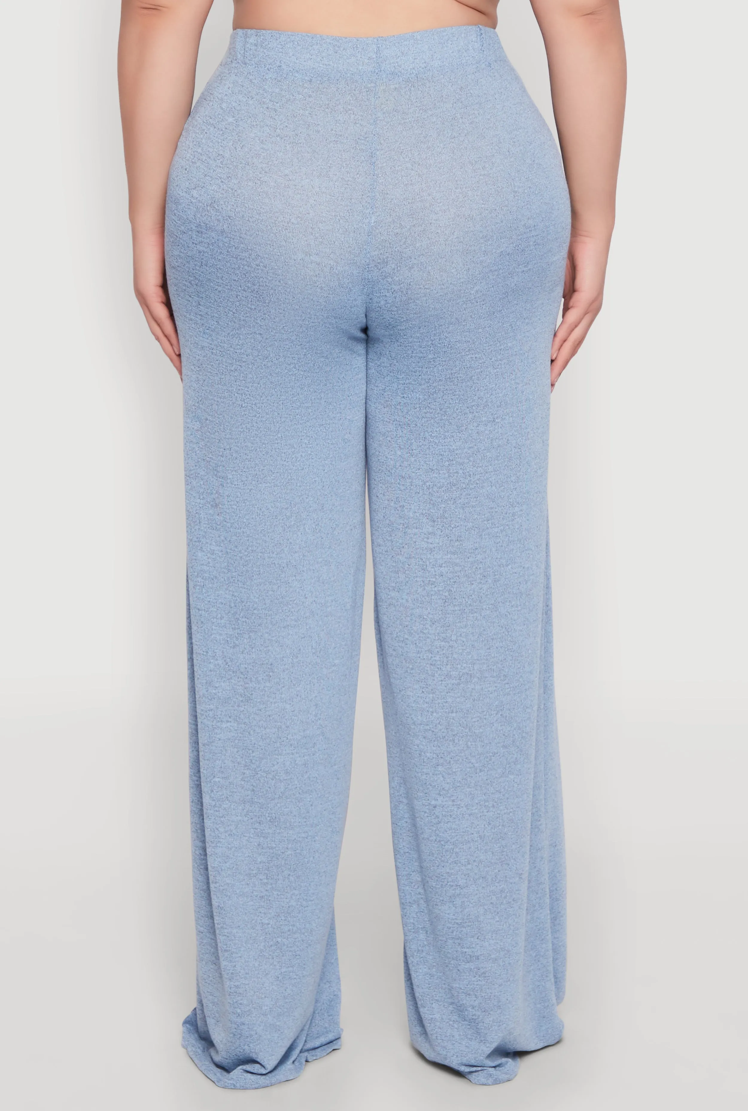 Plus Size Daisy High Waisted Wide Leg Pants sold by Rainbow product image thumbnail 5