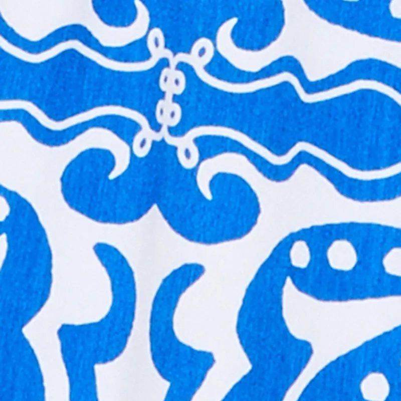 Printed Pattern Tie Front Crop Top sold by Rainbow product image thumbnail 4