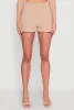 Pleated High Waisted Shorts sold by Rainbow