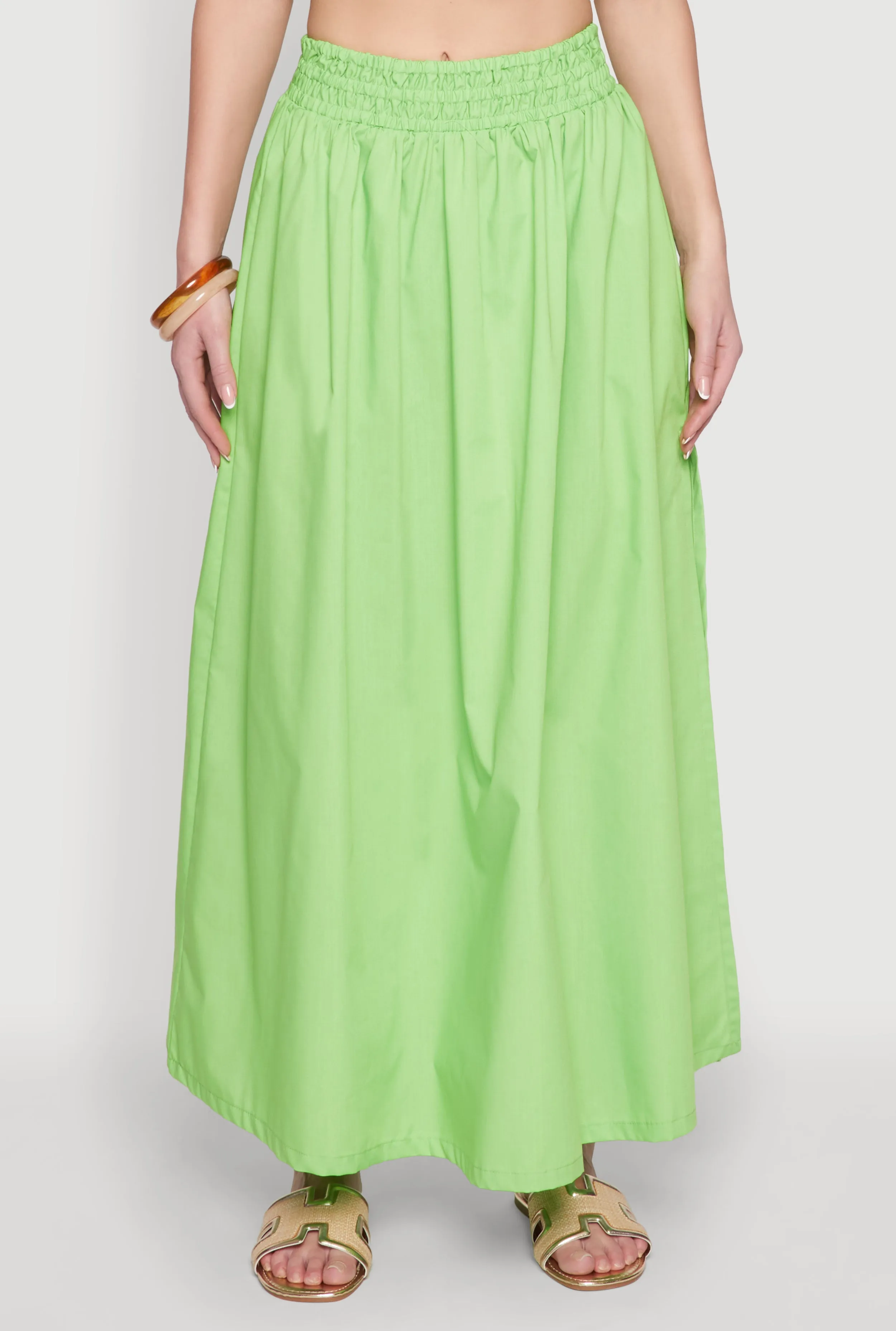 Poplin Maxi Skirt sold by Rainbow product image thumbnail 3
