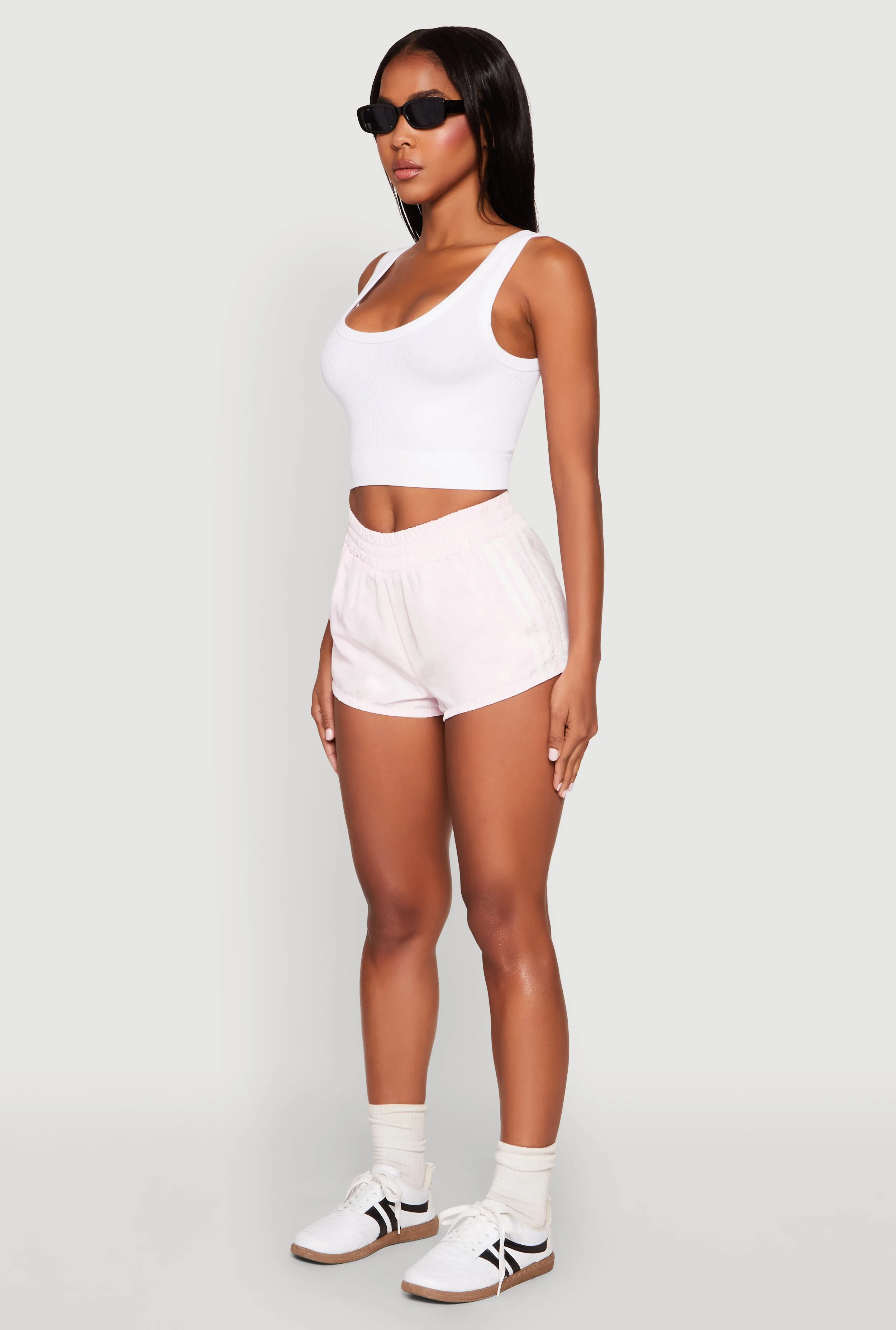 Side Stripe Running Shorts sold by Rainbow product image thumbnail 3