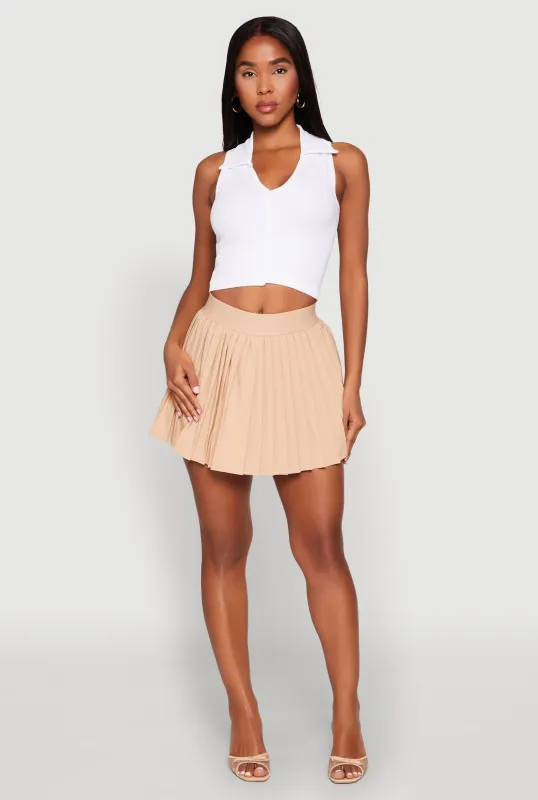 Mini Pleated Skort sold by Rainbow