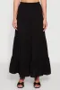 Almost Famous High Waist Tiered Skirt sold by Rainbow