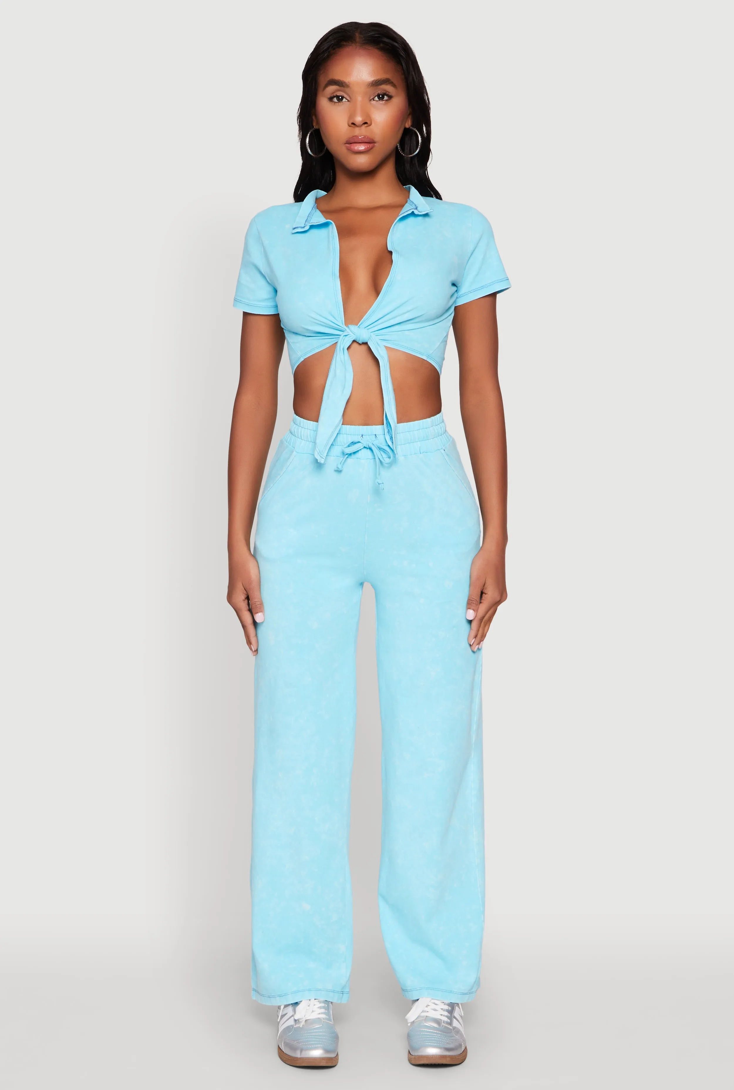 Mineral Wash Straight Leg Sweatpants sold by Rainbow product image thumbnail 2