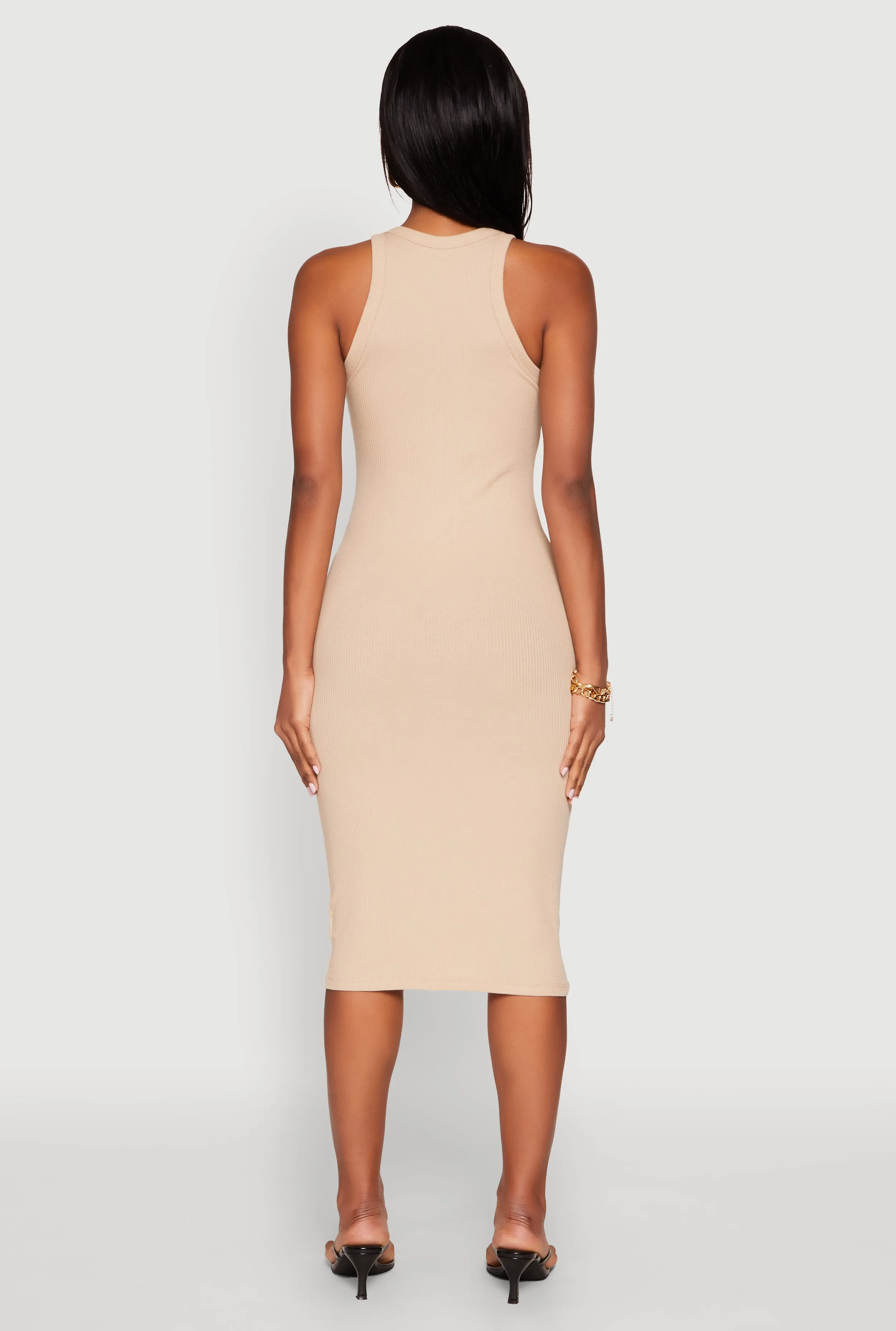 Racerback Midi Tank Dress sold by Rainbow product image thumbnail 5