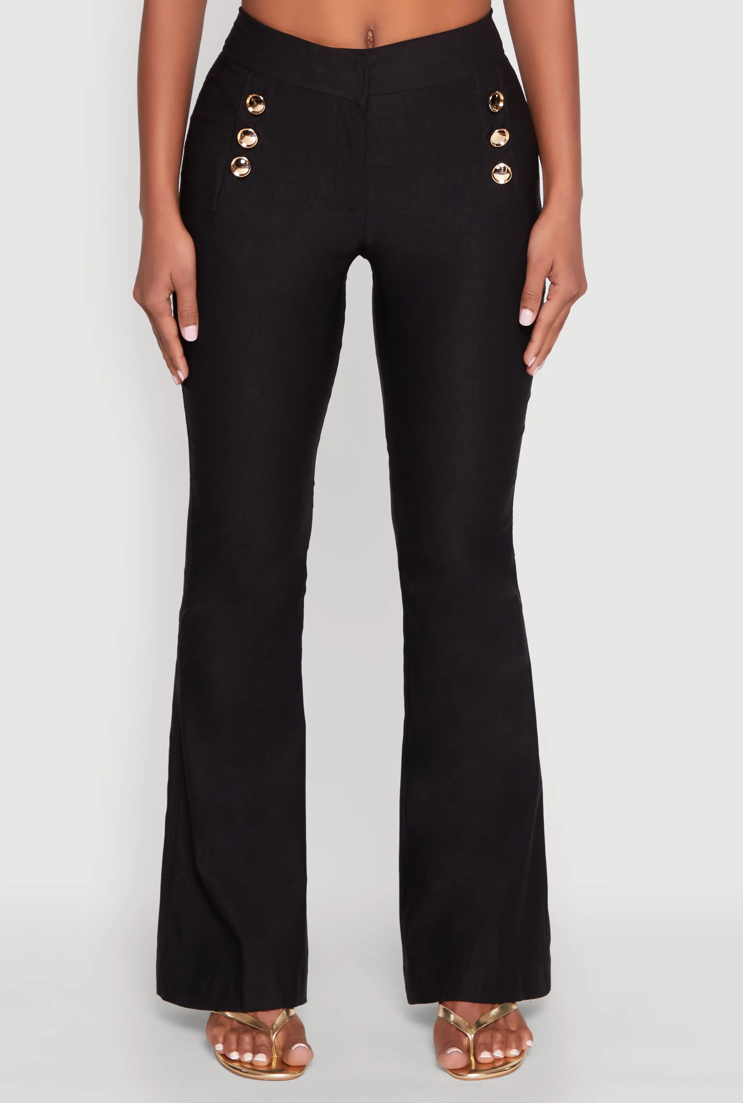 Flared Pull On Dress Pants sold by Rainbow product image thumbnail 3