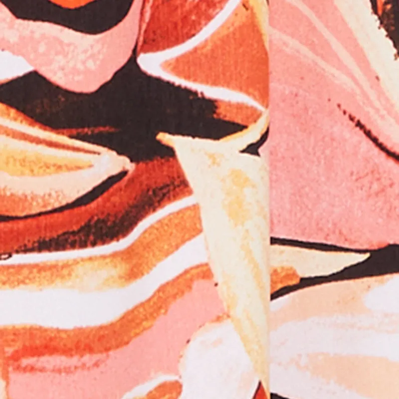 Plus Size Printed Pattern Maxi Skirt sold by Rainbow product image thumbnail 4