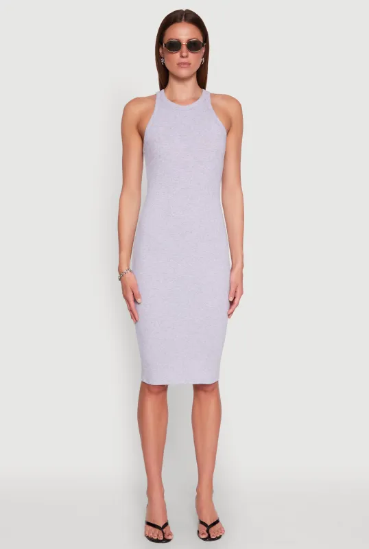 Racerback Midi Tank Dress sold by Rainbow