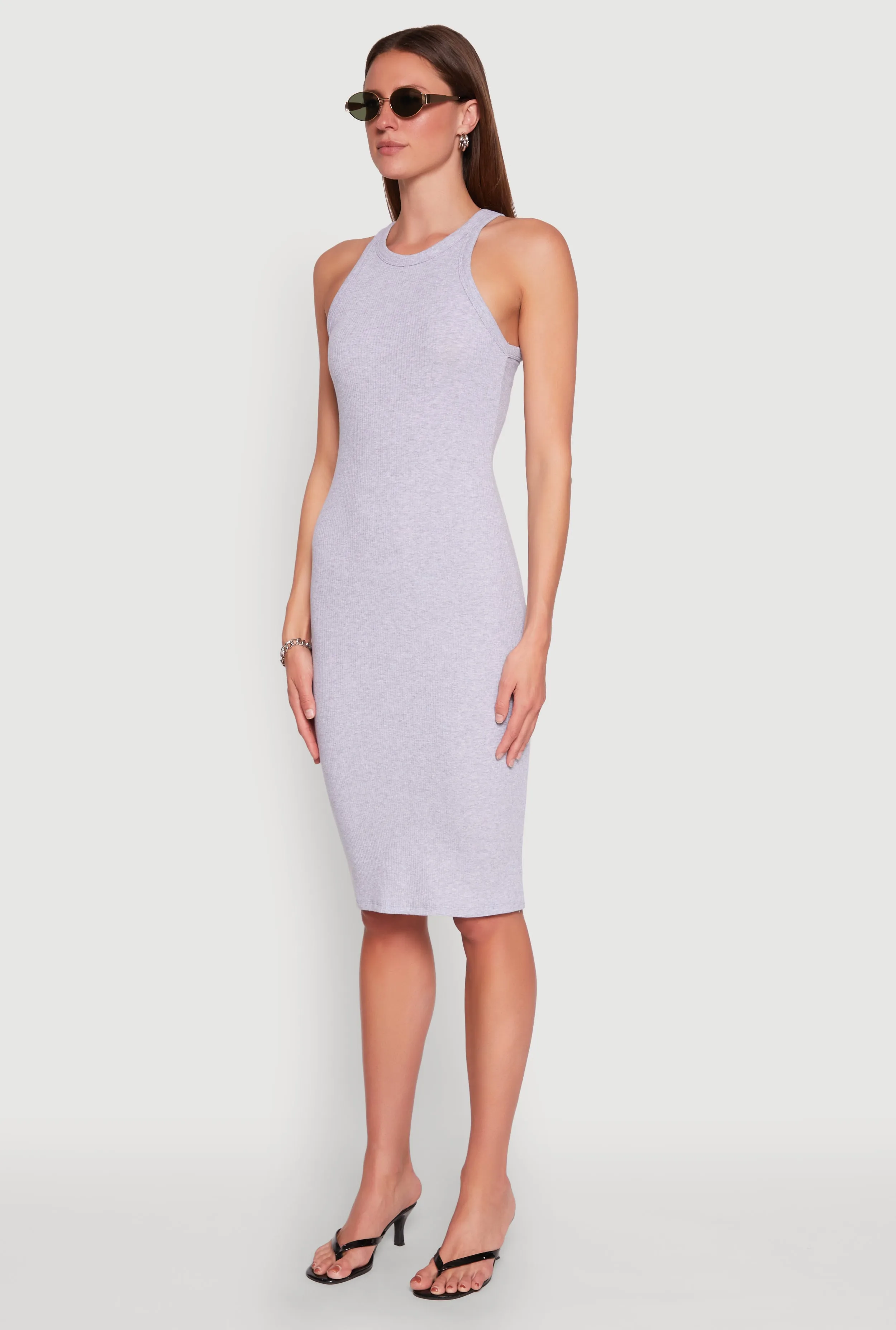 Racerback Midi Tank Dress sold by Rainbow product image thumbnail 3