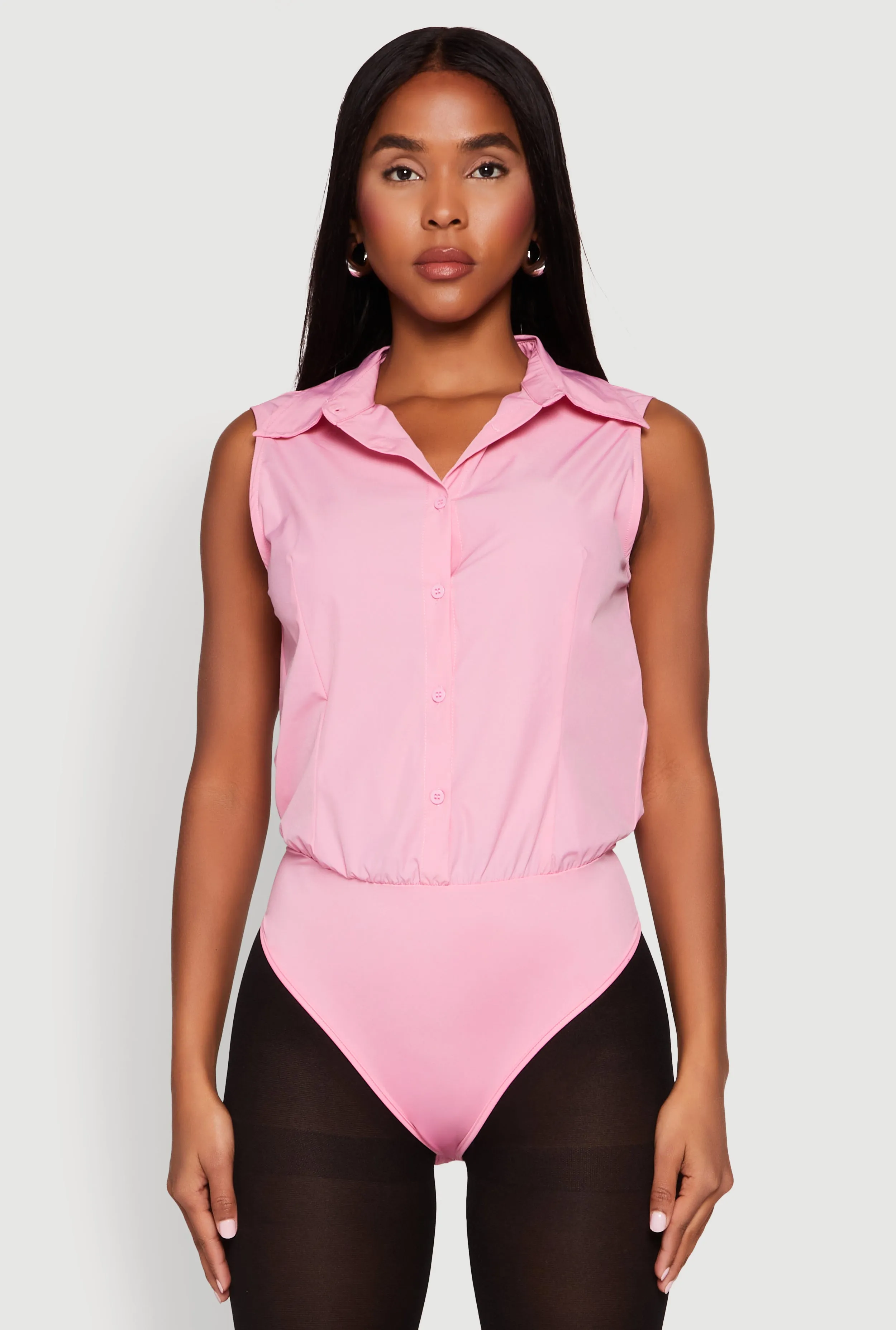 Daisy Sleeveless Button Front Bodysuit sold by Rainbow product image thumbnail 2