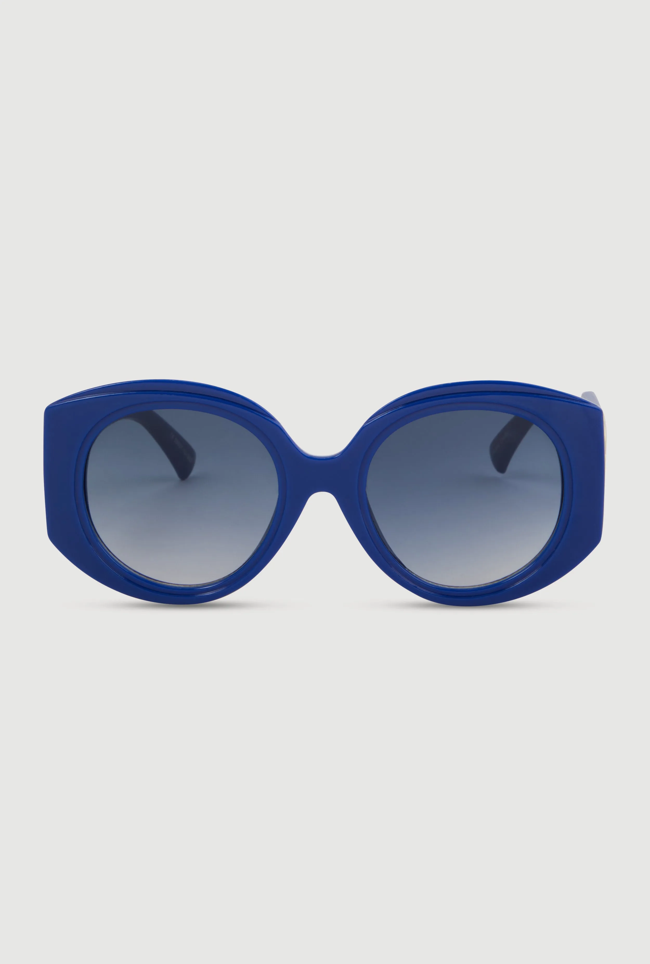 Retro Oversized Round Frame Sunglasses sold by Rainbow