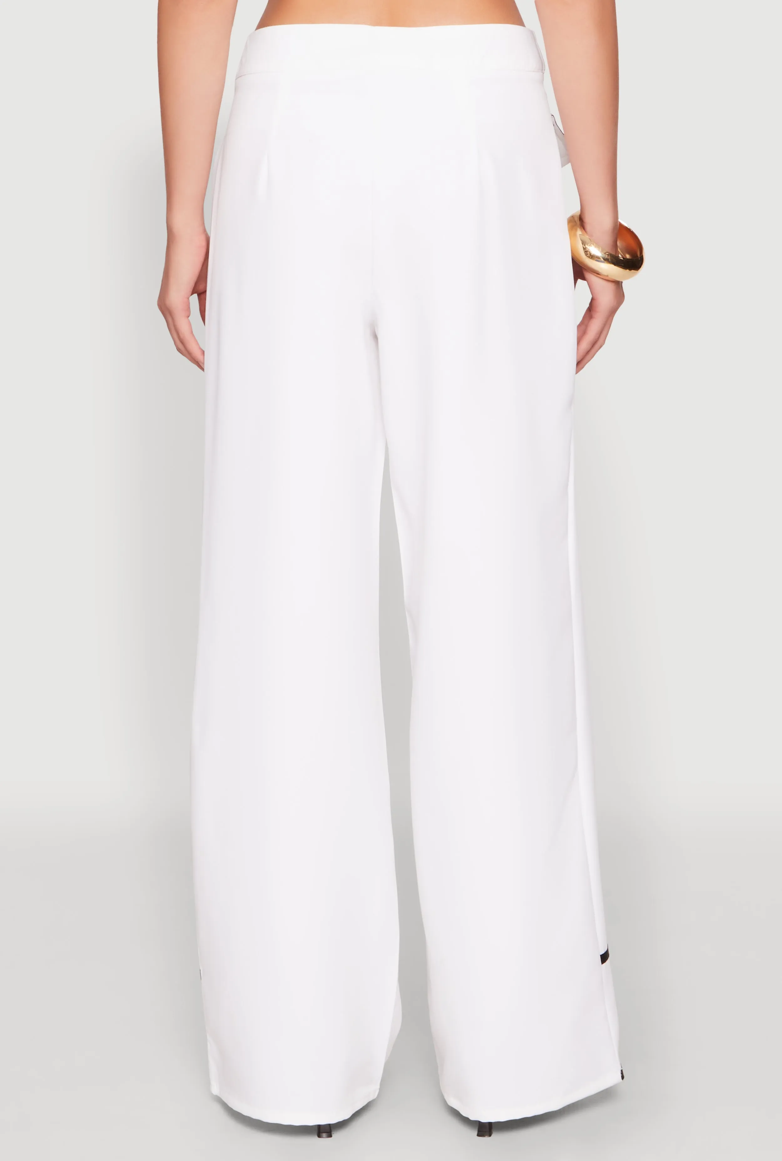Contrast Trim High Waisted Pants sold by Rainbow product image thumbnail 5