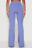 High Waisted Rib Knit Palazzo Pants sold by Rainbow