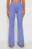 High Waisted Rib Knit Palazzo Pants sold by Rainbow