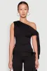 Side Tie One Shoulder Top sold by Rainbow