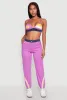 Contrast Trim High Waisted Joggers sold by Rainbow