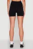 Ruched Seamless Ribbed Knit Biker Shorts sold by Rainbow