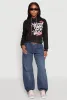 Be Weird Graphic Hooded Sweatshirt sold by Rainbow